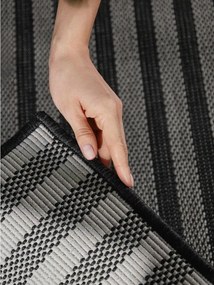 Covor pentru exterior și interior negru/crem 160x230 cm Haringey Linley – Ted Baker