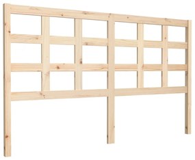 817900 vidaXL Tăblie de pat, 165,5x4x100 cm, lemn masiv de pin