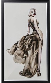 Tablou cu rama Marilyn 172x100cm