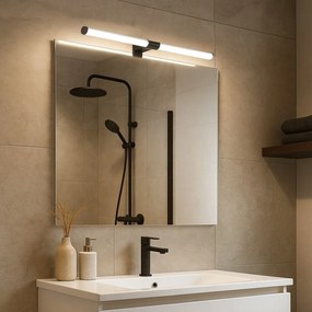 Aplica LED pentru oglinda baie protectie IP44 Zain L-60cm