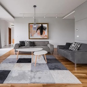 Lustră pe cablu LUGANO 1xE14/40W/230V gri