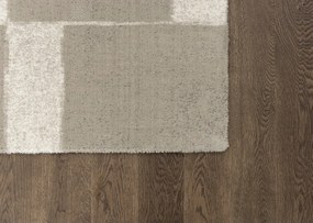 Covor grej din lână 160x240 cm Agnus Pavement – Agnella