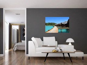 Tablou cu Maledive (90x60 cm)