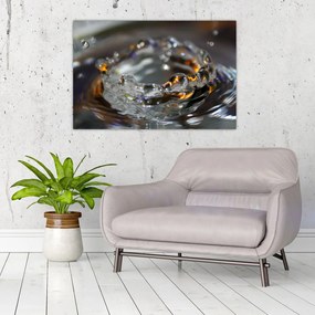 Tablou cu brățara din picături de apă (90x60 cm)
