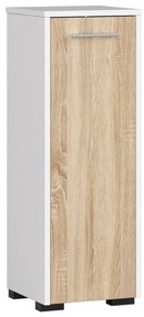 Dulap de baie Farid TYP2 (Alb + Stejar sonoma). 1069540