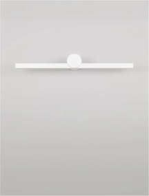 Aplica de perete LED pentru oglinda baie IP54 BREGGO alb, 61cm