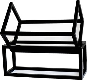 Suport carte,din metal,culoare negru,38x27x32 cm