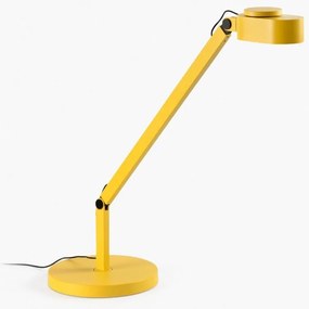 Veioza LED dimabila / Lampa de birou design ultra-modern INVITING galbena