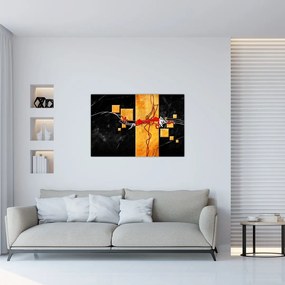 Tablou abstract - Dansatoare (90x60 cm)