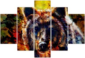 Tablou - Urs,pictură (150x105 cm)