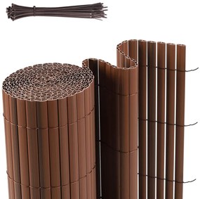 Protectie vizuala gradina PVC Maro 12 x 3 m