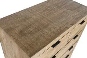 Comoda inalta, natur, din lemn de mango, Granary