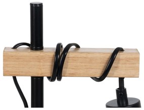 Veioză neagră/în culoare naturală (înălțime 52 cm) – Ixia