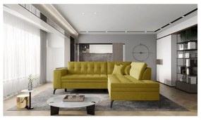 Colțar Lanvin 260cm Galben