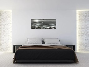 Tablou - Picături de apă (120x50 cm)