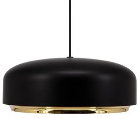 Lustra LED design minimalist scandinav Hazel medium - black