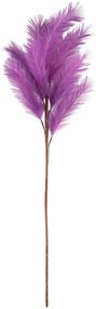 Floare artificiala Branch Feder, Fibre sintetice, Mov, 2x34x95 cm