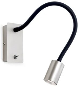 Veioză LED flexibilă de perete Orion WA 2-1342 KURT LED/5W/230V argintiu