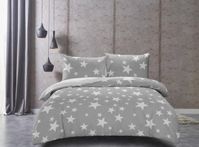 Lenjerie de pat din microfibra Culoare gri, BRAYDEN Dimensiune lenjerie de pat: 70 x 90 cm | 140 x 200 cm