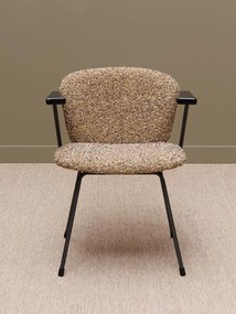 Scaun dining, din stofa, Replica