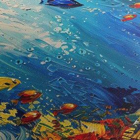 Tablou - Pictura lumii subacvatice (90x60 cm)