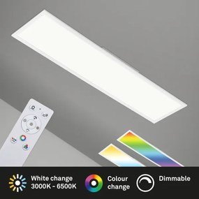 Plafonieră RGBW dimabilă SLIM LED/40W/230V Brilo + telecomandă