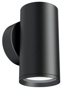 Aplica de perete design tehnic Focus S negru