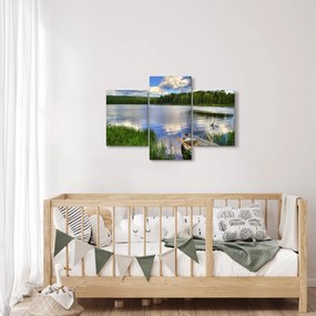 Tablou - Sat pitoresc (90x60 cm)