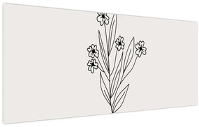 Tablou - Floare de pajiște N⁰1 (120x50 cm)