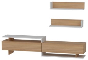 Mobilier living Alcaraz (teak + alb). 1101400