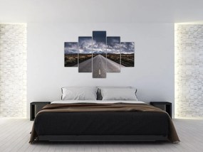 Tablou drumului în deșert (150x105 cm)