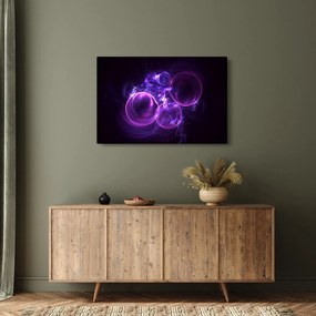 Tablou abstract cu bulbuci (90x60 cm)