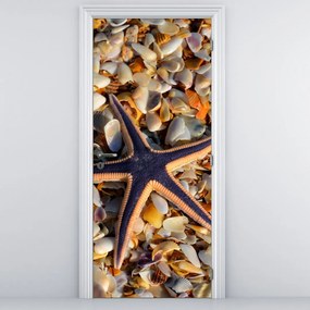 Fototapet pentru ușă - Stea de mare (95x205cm)