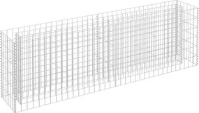 vidaXL Strat înălțat gabion, 180 x 30 x 60 cm, oțel galvanizat