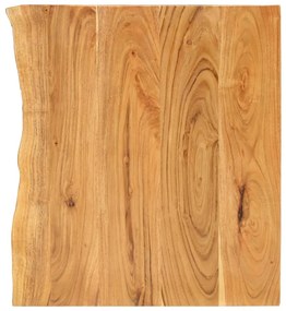 Blat lavoar de baie, 80 x 55 x 2,5 cm, lemn masiv de acacia 80 x 55 x 2.5 cm