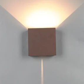 Aplica LED dimabila iluminat exterior ambiental IP54 DAVOS XL corten MA-8612