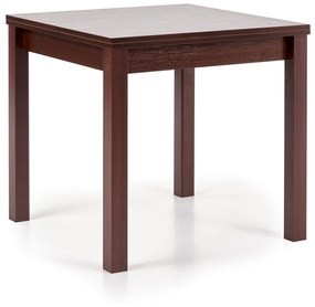 Masă de sufragerie Deedee nuc închis (pentru 4 până la 6 persoane) (nuc închis). 770475