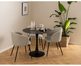 Scaune de dining crem 2 buc. Eleanor – Actona