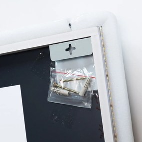 Oglinda baie cu iluminat LED IP44 Mirror LED 50x70cm