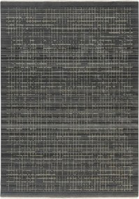 Covor VOGUE 704, 160x230 cm, forma dreptunghiulara, poliester, gri