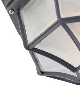 Plafonieră rustică gri închis 26,5 IP44 - Bri