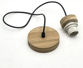 Lustră pe cablu Brilagi ANTHONY 1xE27/60W/230V stejar/bej