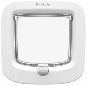 PetSafe® Ușă manuală pentru pisici și câini DeLuxealbă