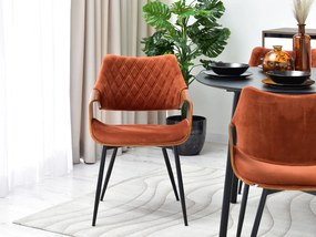 Scaun Rolf K (cupru + negru). 1111256