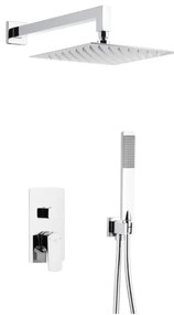 Set de duș cu baterie ascunsă KFA Armatura 5539-511-00 MOKAIT crom lucios