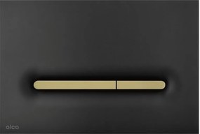 Clapeta de actionare negru/auriu mat Alca Linka