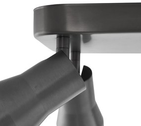 Spotlight-uri plafon cu 4 lumini pătrate GU10 50 mm - Stanley