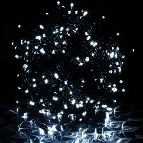 Iluminat LED de Crăciun - 60 m, 600 LED, alb rece