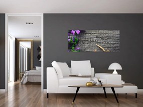 Tablou - flori de câmp (120x50 cm)