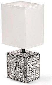 Lampă de masă 1xE14/40W/230V gri/albă Aigostar